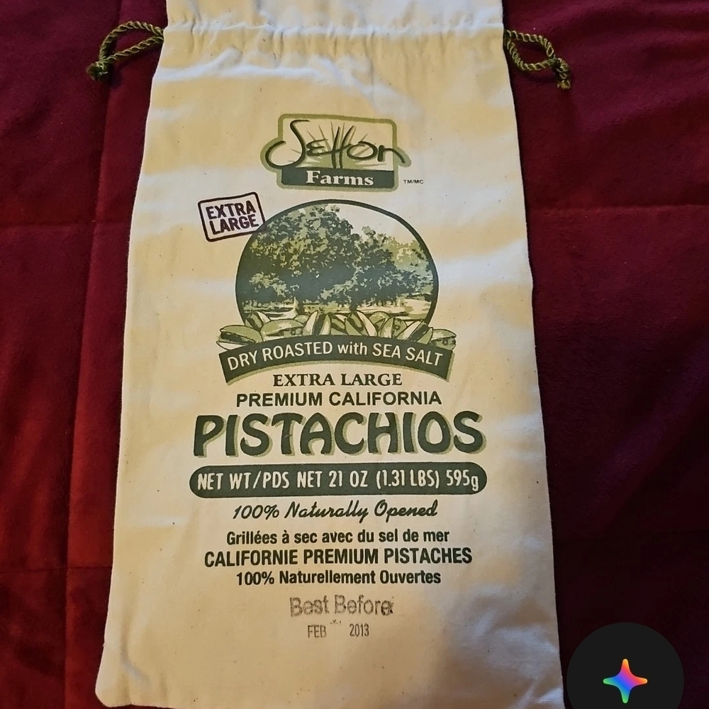 Setton Farms Tan Drawstring Bag